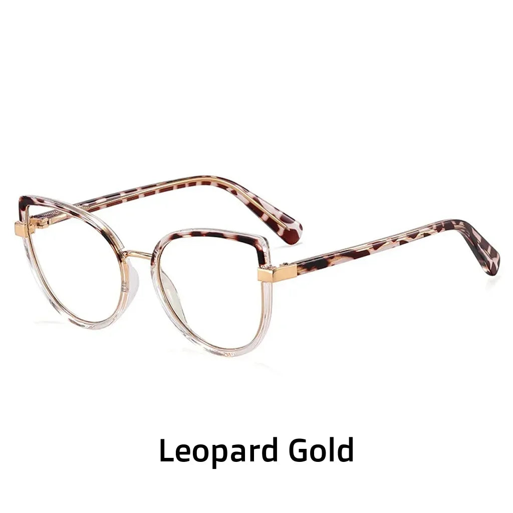TR90 Cat Eye Glasses Frame - Anti-Blue Light Optical