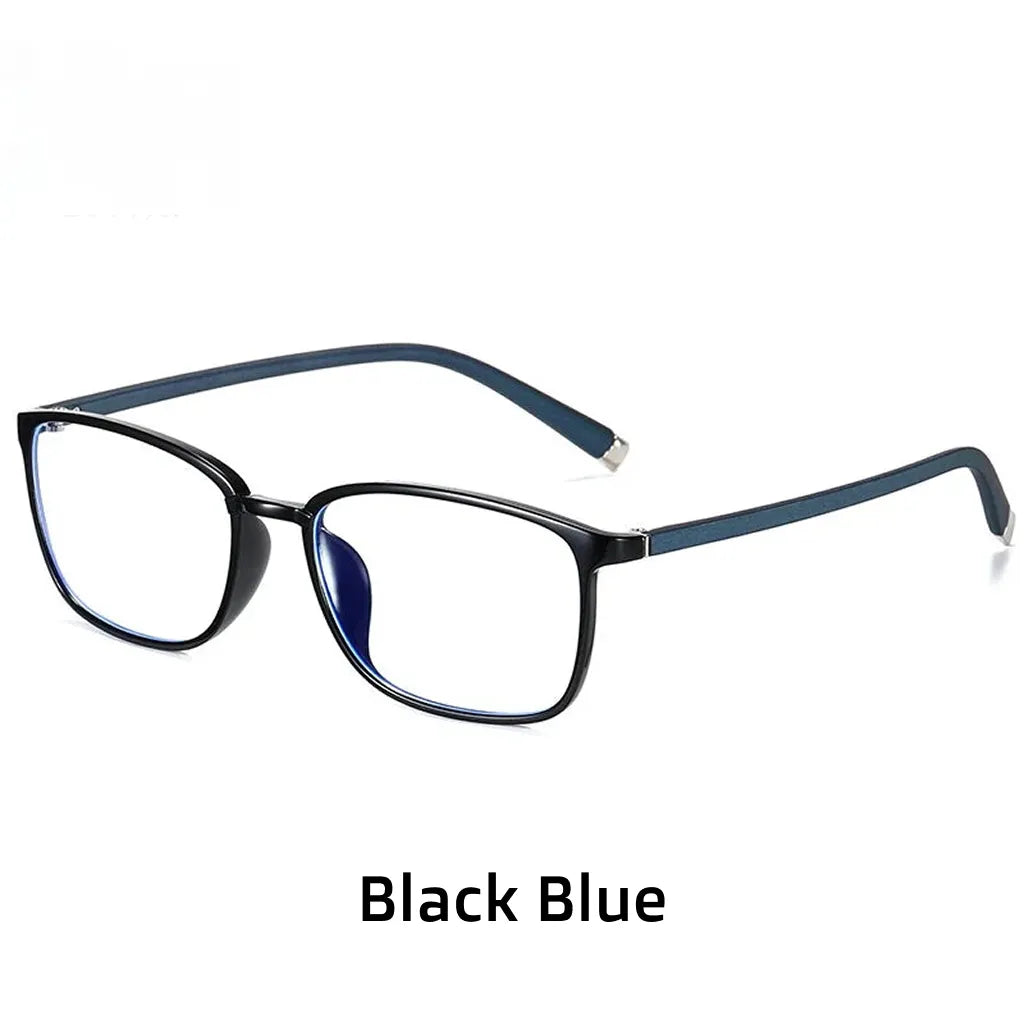 TR90 Anti-Blue Light Optical Glasses Frame - Retro Box Style