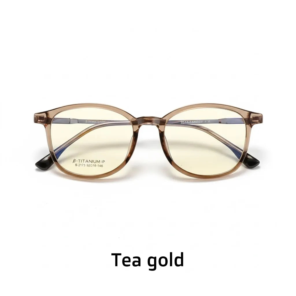 TR90 Anti-Blue Light Glasses Frame - Retro Small Frame