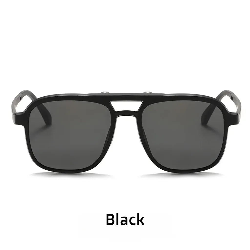 Magnetic 2-in-1 Prescription Glasses with Clip-On Sunglasses