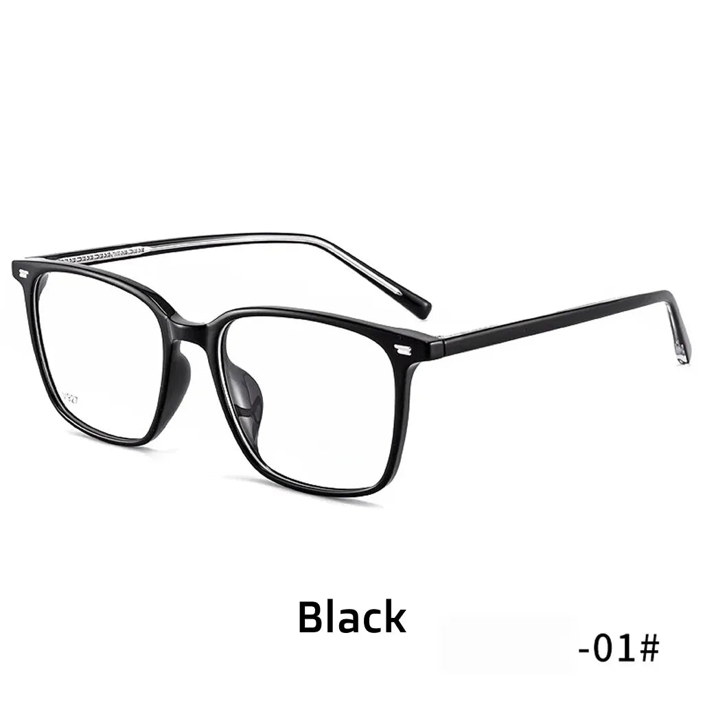 Square Metal Eyeglass Frames - Unisex Optical Prescription Glasses