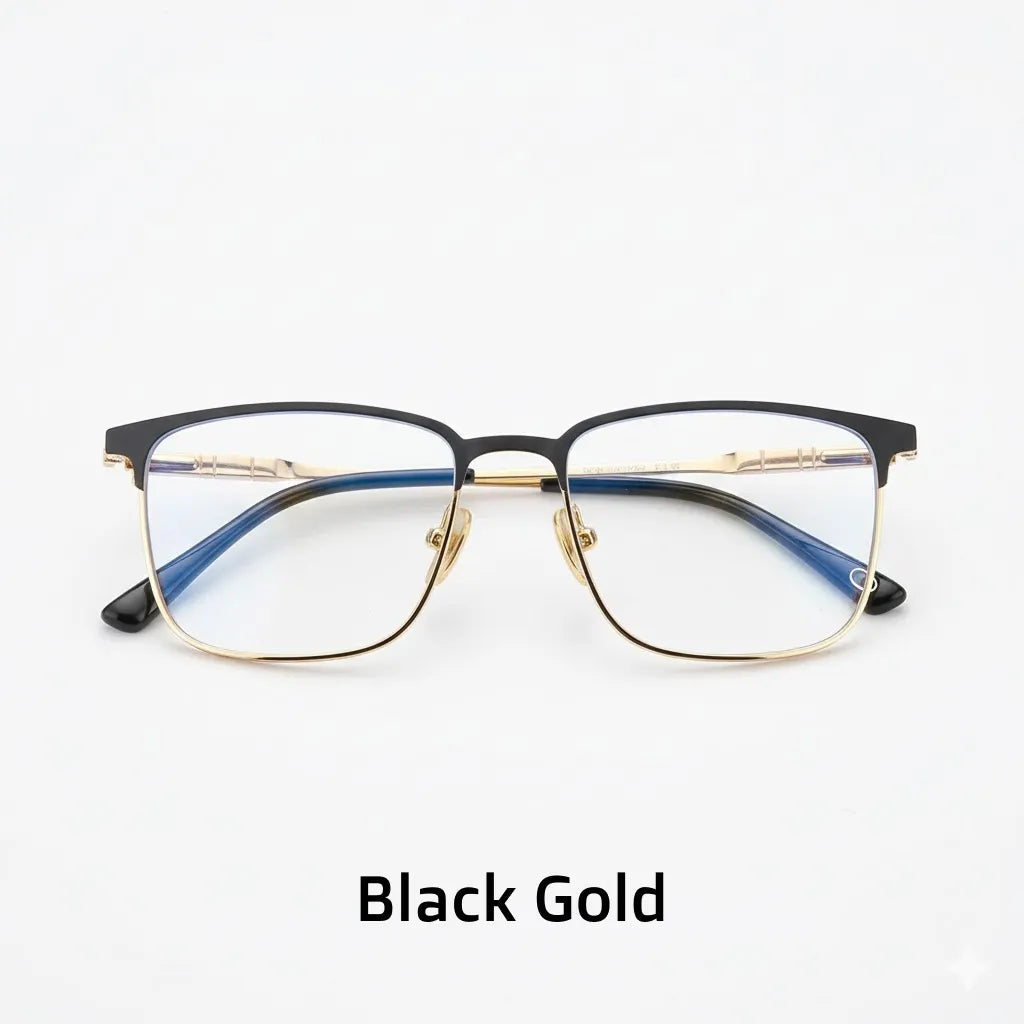 Titanium Anti-Blue Light Eyeglass Frame