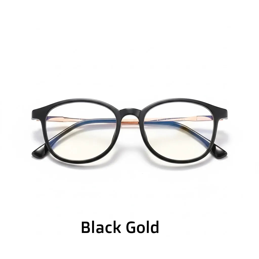 TR90 Anti-Blue Light Glasses Frame - Retro Small Frame