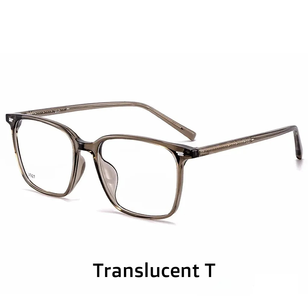 Square Metal Eyeglass Frames - Unisex Optical Prescription Glasses