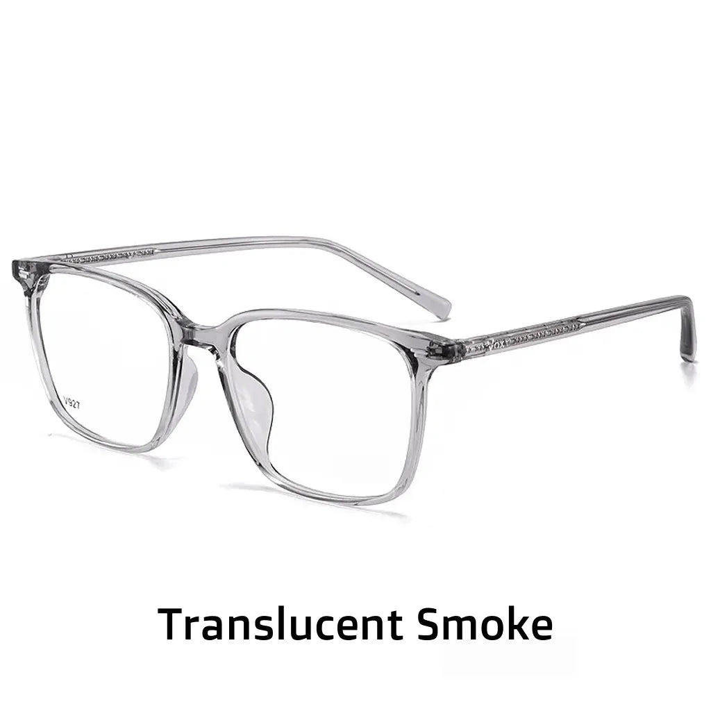 Square Metal Eyeglass Frames - Unisex Optical Prescription Glasses