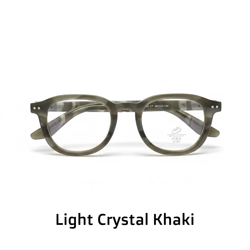 Ultra Light TR90 Polygonal Eyeglass Frame