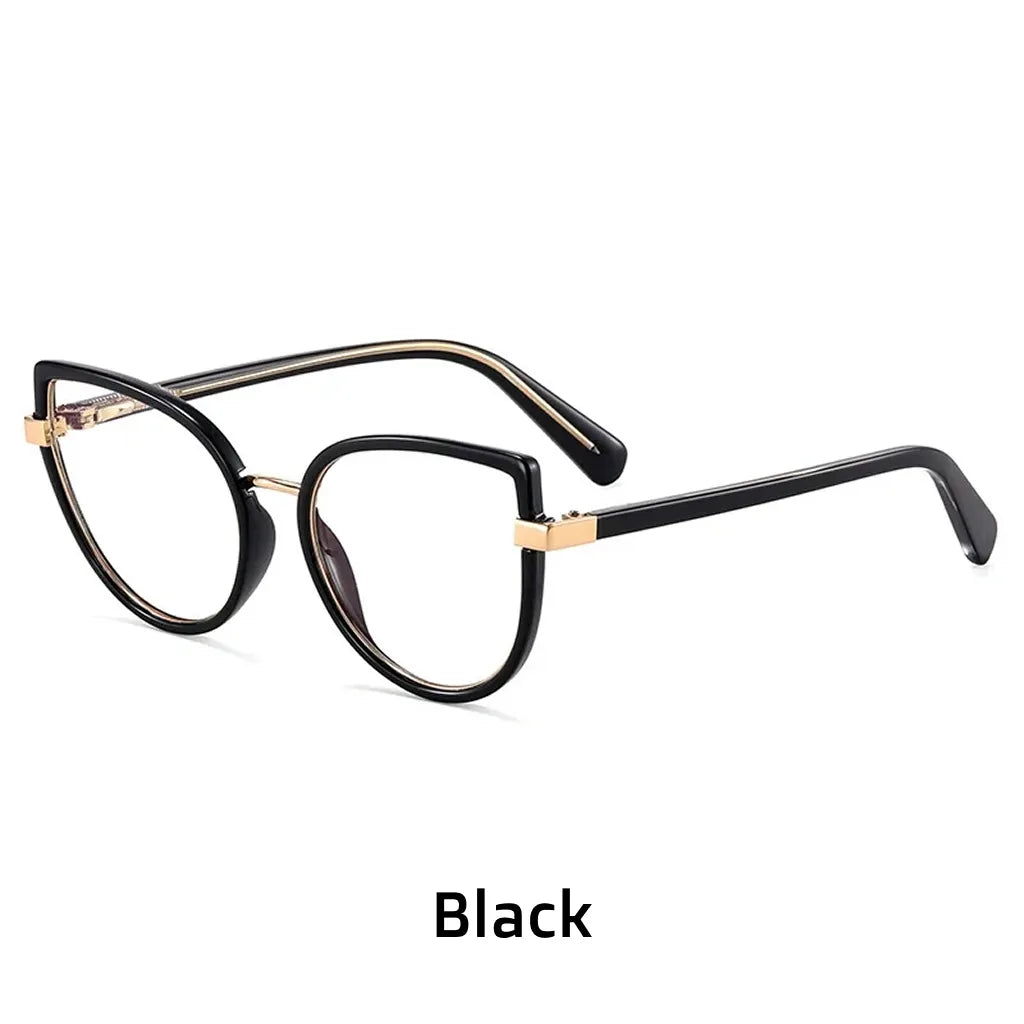 TR90 Cat Eye Glasses Frame - Anti-Blue Light Optical