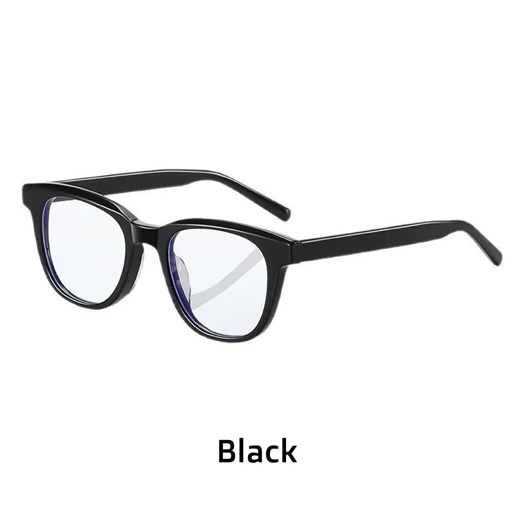 Runde Retro-Anti-Blaulicht-Brille