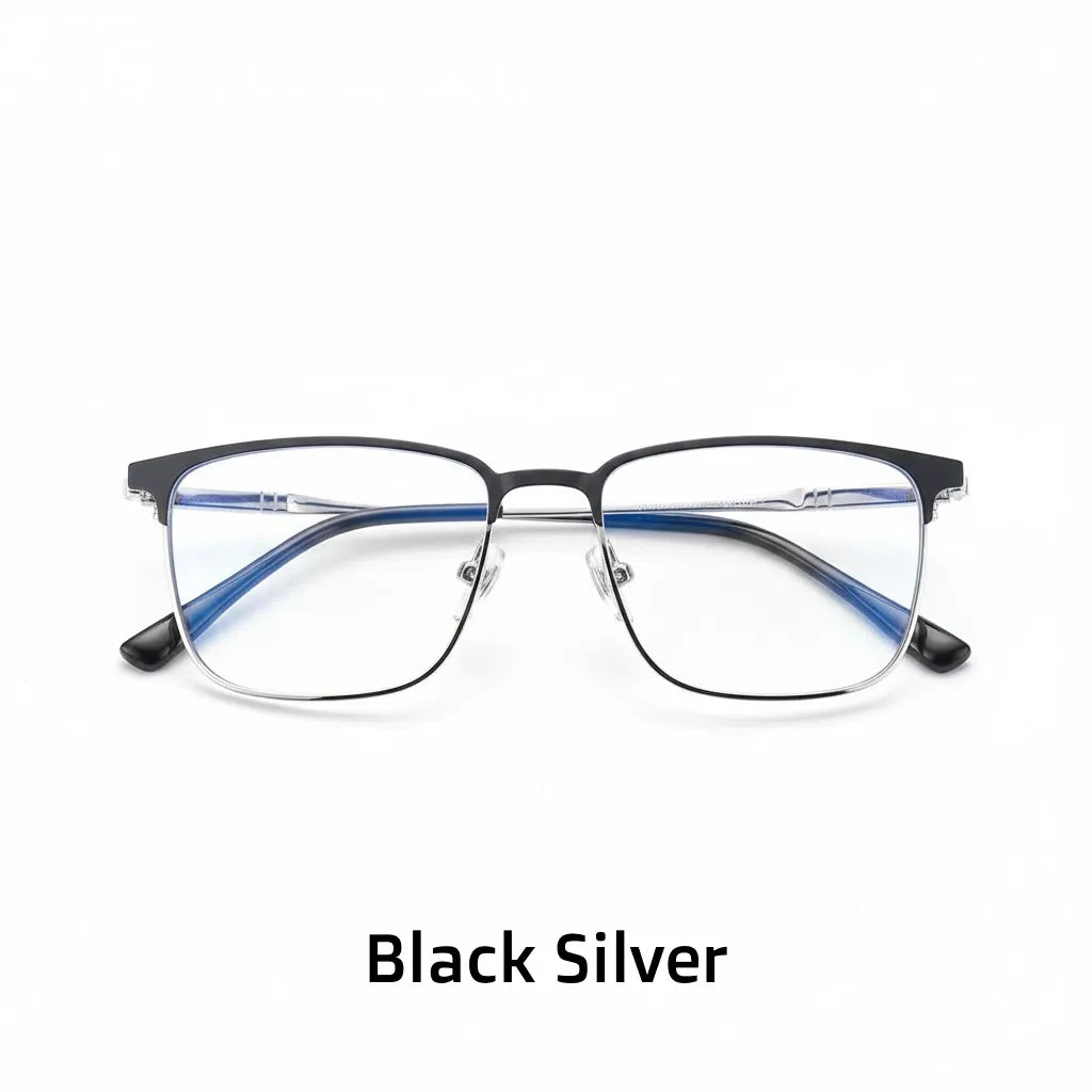 Titanium Anti-Blue Light Eyeglass Frame