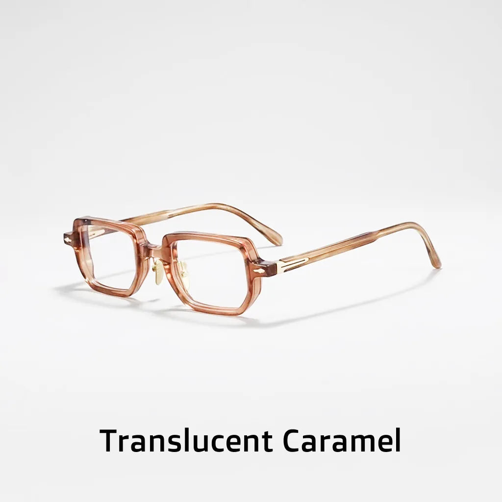 Retro Square Optical Eyeglass Frame - Unisex Prescription Glasses
