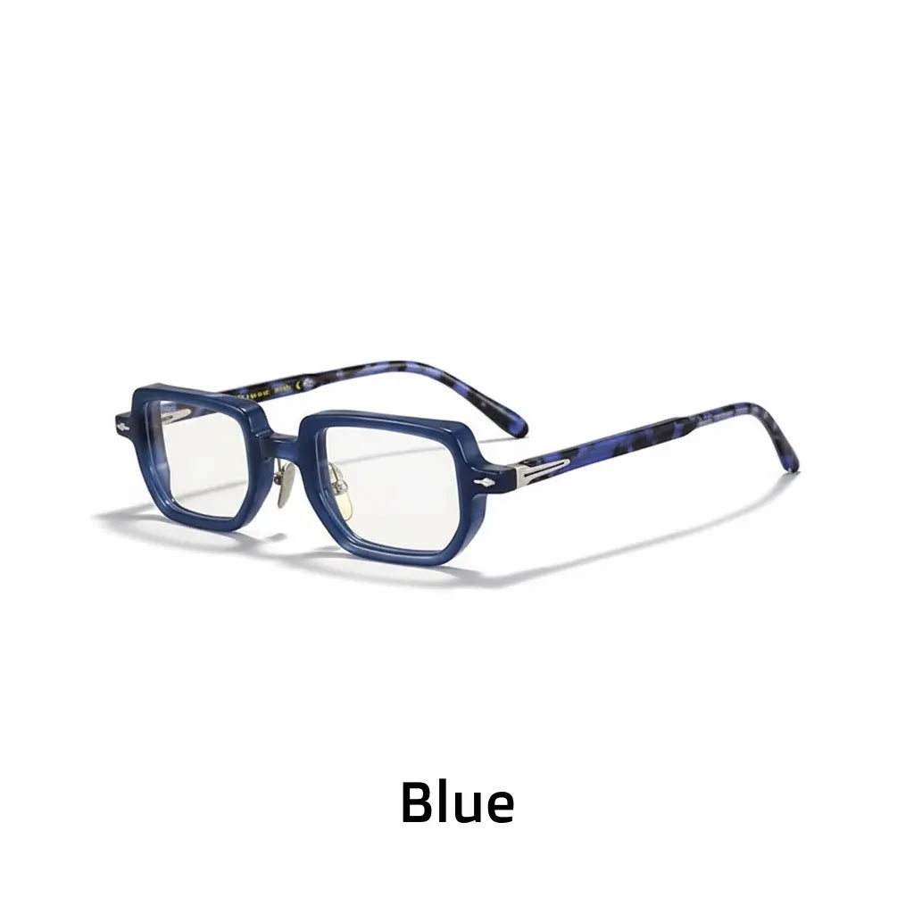 Retro Square Optical Eyeglass Frame - Unisex Prescription Glasses
