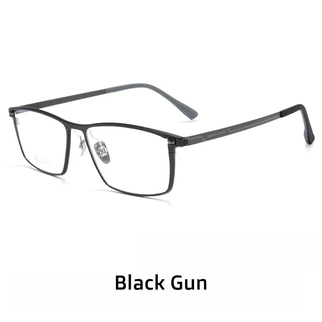 Ultra-Light Aluminum Magnesium Optical Prescription Eyeglasses Frame