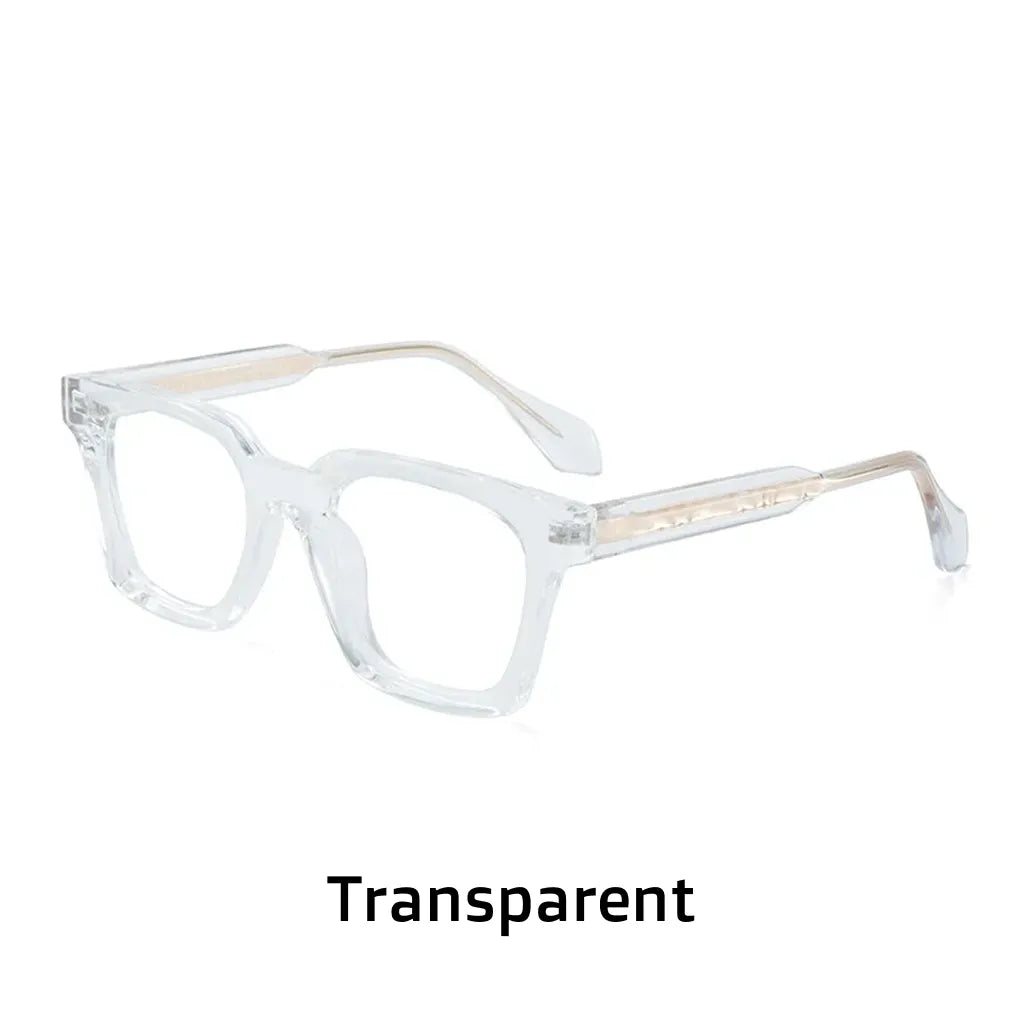 TR Polygon Optical Glasses Frame - Unisex Retro Prescription Eyewear