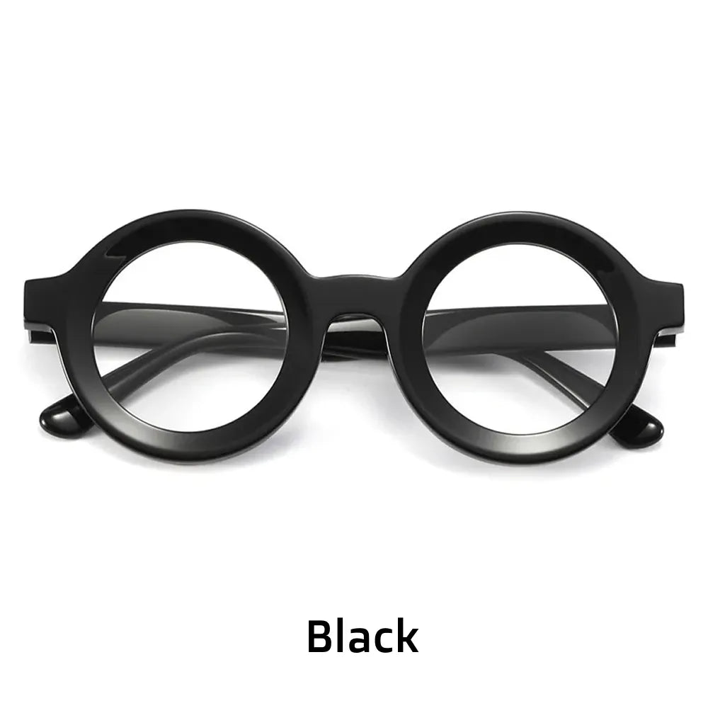 Retro Round Acetate Optical Frames - Model EM23103