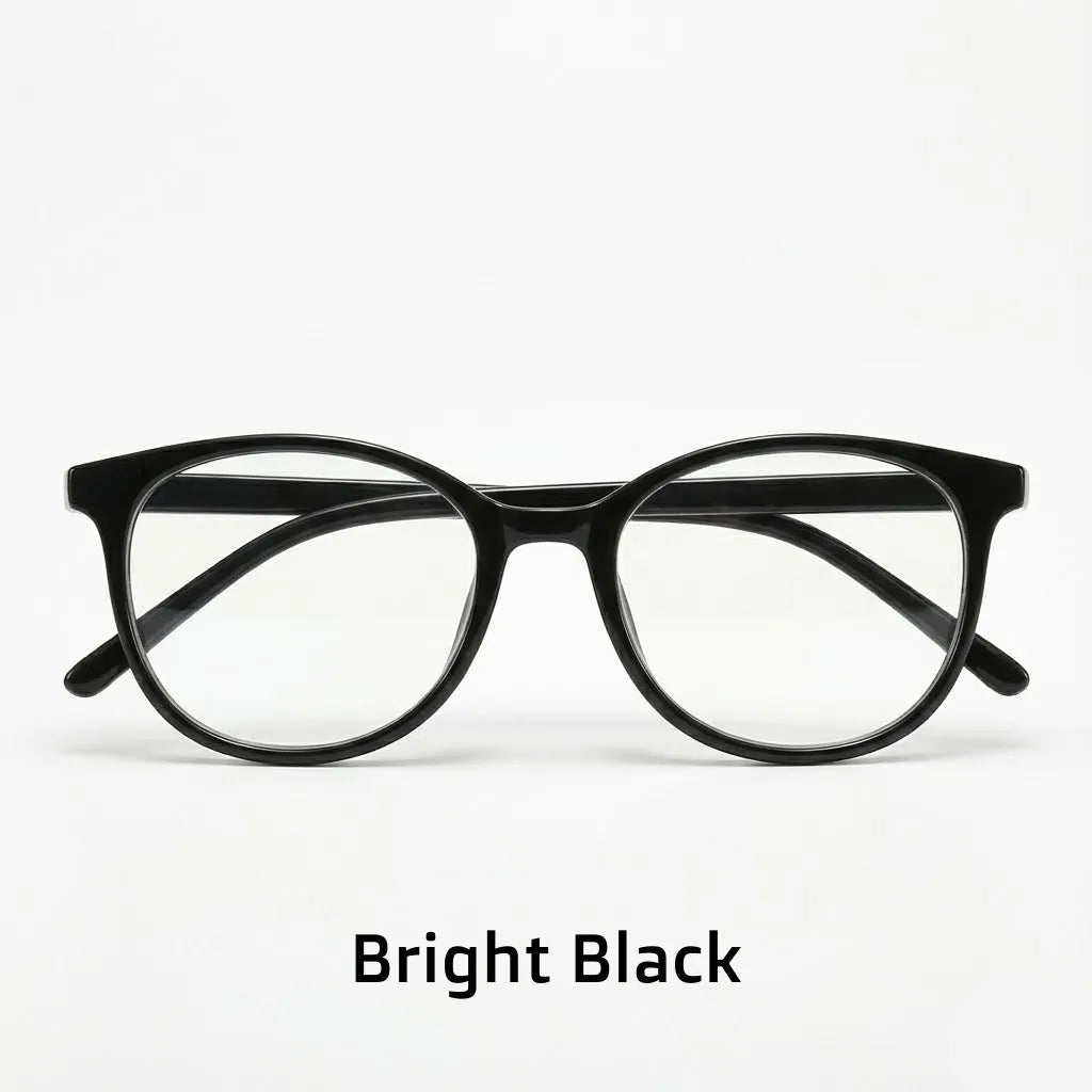 Ultra Light 6g Retro Round Women's Eyeglass Frame