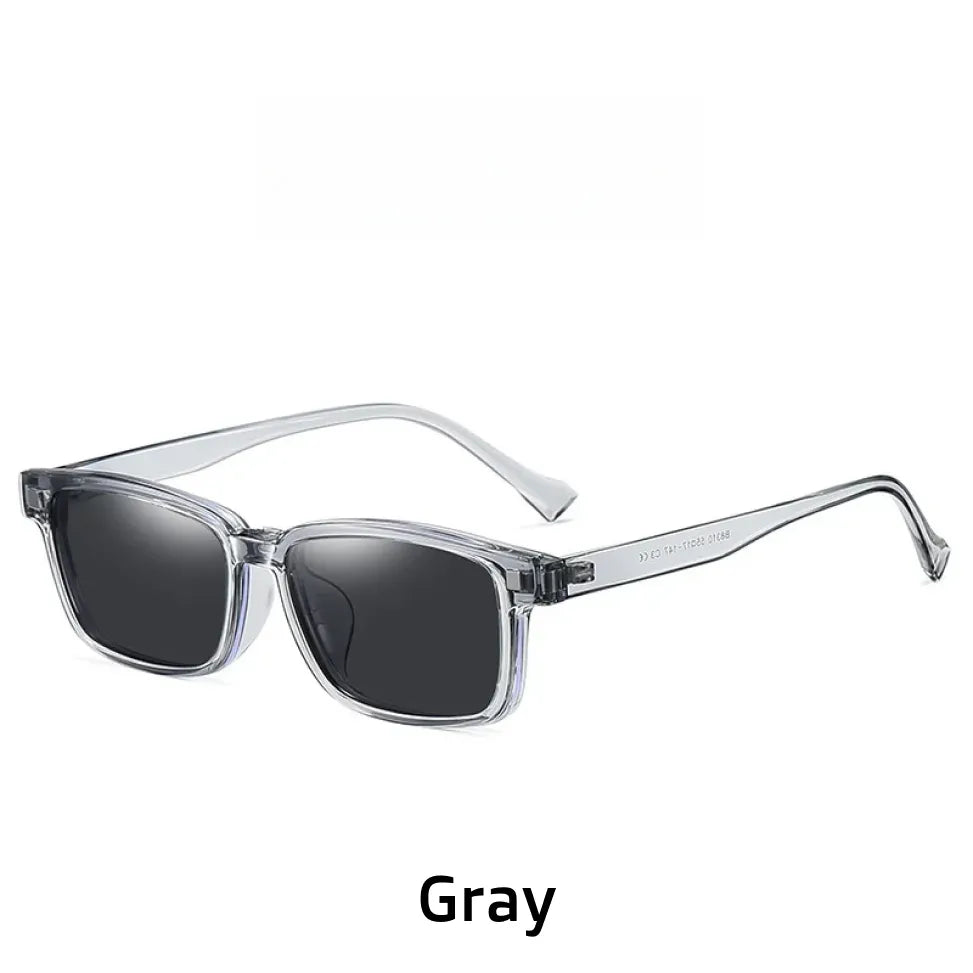 2-in-1 Magnetic Clip-On Polarized Sunglasses - TR90 Optical Frame