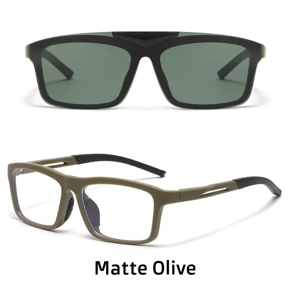 Magnetic Sports Prescription Glasses with Polarized UV Protection