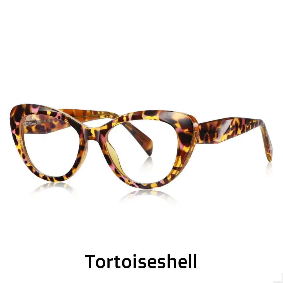 Cat Eye Anti-Blue Light Eyeglasses - TR90 Lightweight Frame