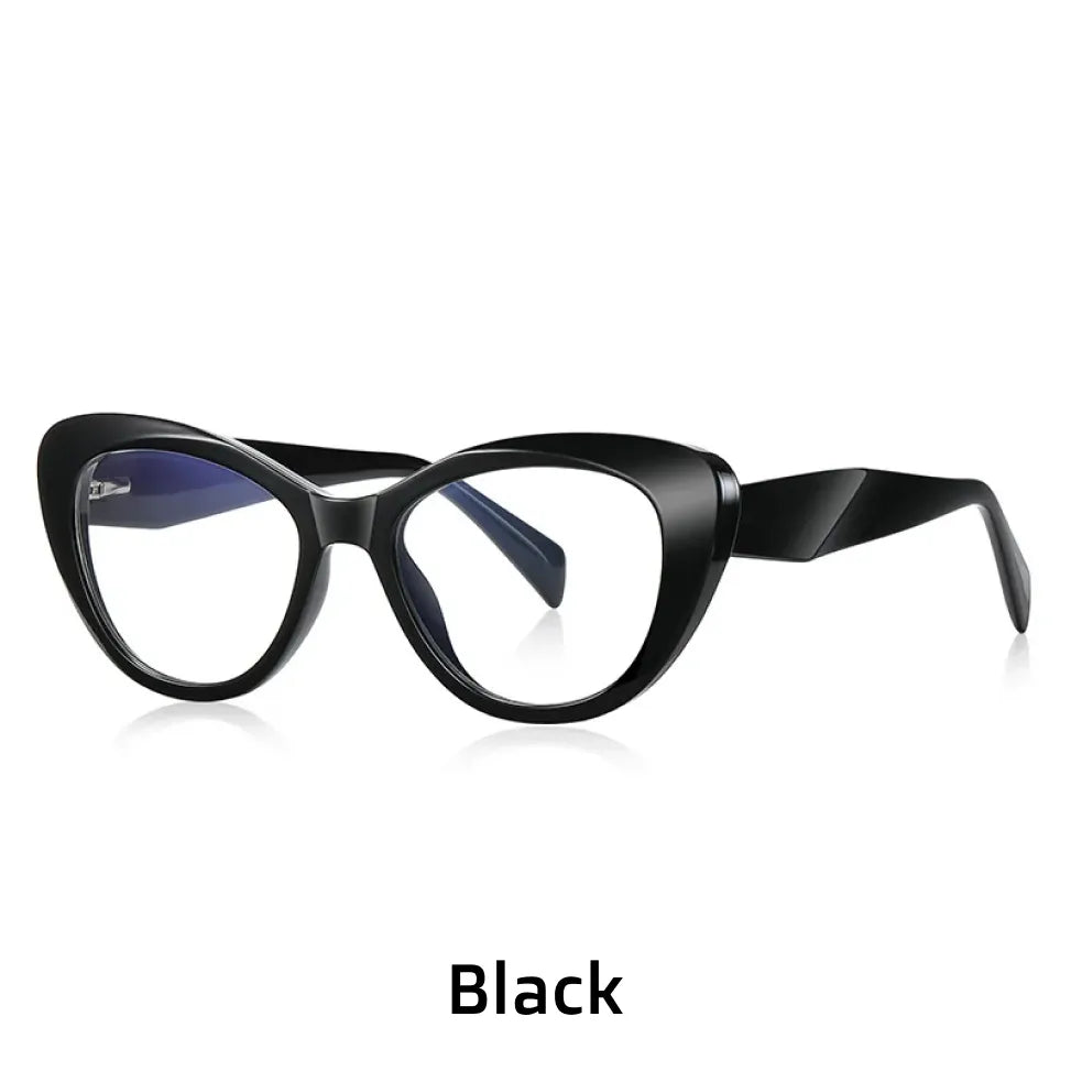 Cat Eye Anti-Blue Light Eyeglasses - TR90 Lightweight Frame