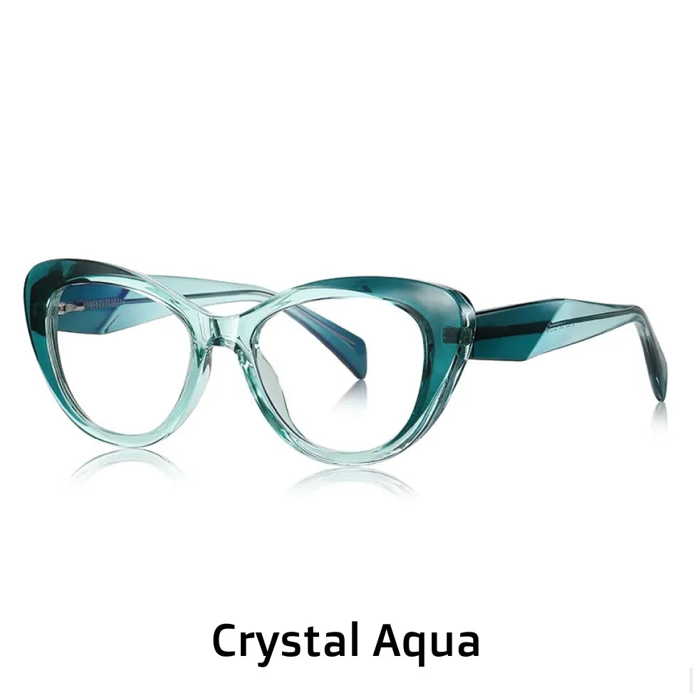 Cat Eye Anti-Blue Light Eyeglasses - TR90 Lightweight Frame