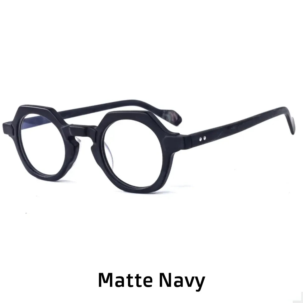 Retro Multi-Border Blue Light Blocking Eyeglasses HL56025