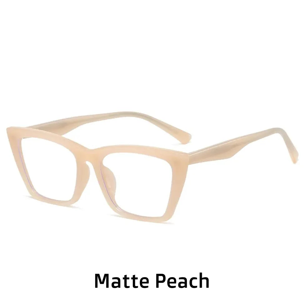 Retro Cat-Eye Anti-Blue Light Glasses - Ultra-Light Prescription Frame