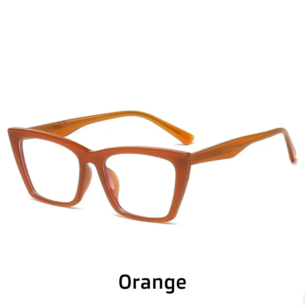 Retro Cat-Eye Anti-Blue Light Glasses - Ultra-Light Prescription Frame