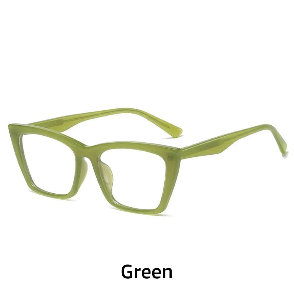 Retro Cat-Eye Anti-Blue Light Glasses - Ultra-Light Prescription Frame