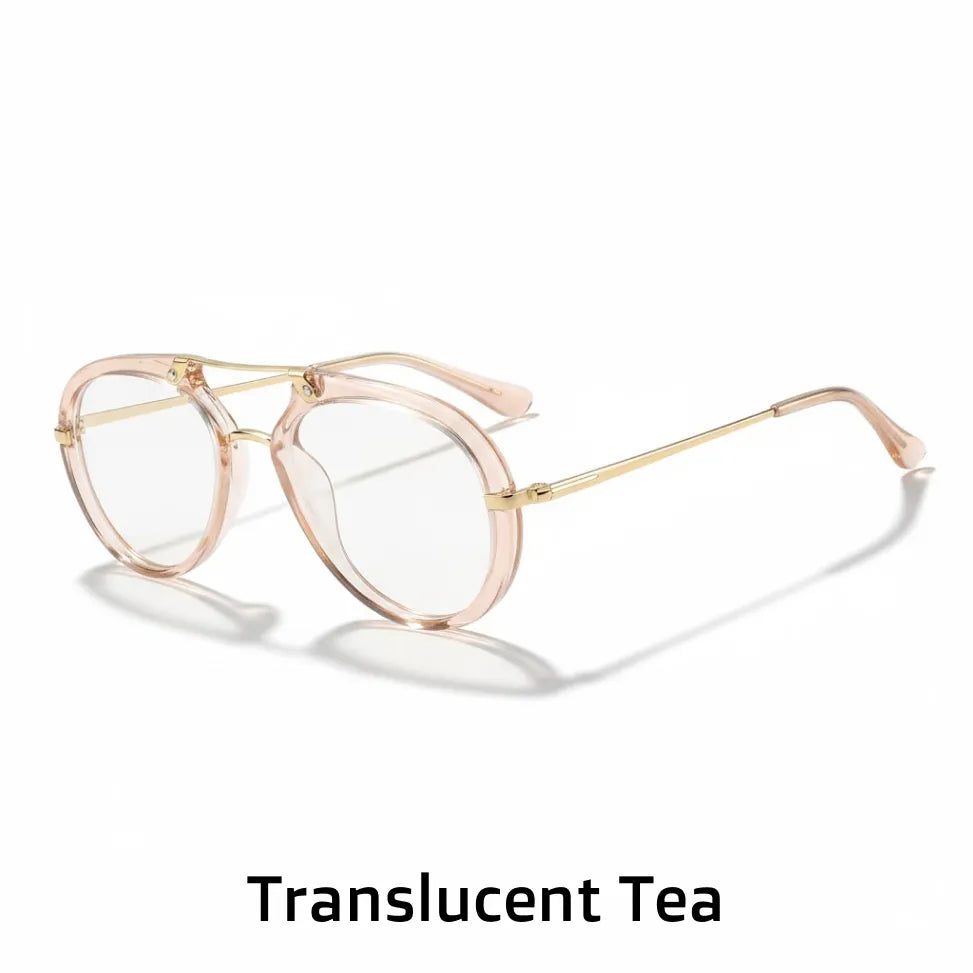 Retro Acetate Optical Frames - Unisex Prescription Eyeglasses LK0473