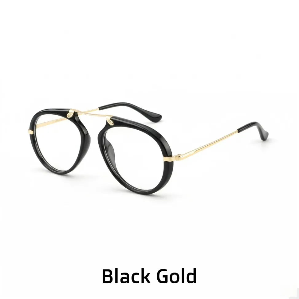 Retro Acetate Optical Frames - Unisex Prescription Eyeglasses LK0473
