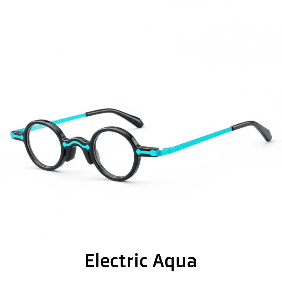 Ultra Light Titanium Round Eyeglass Frame