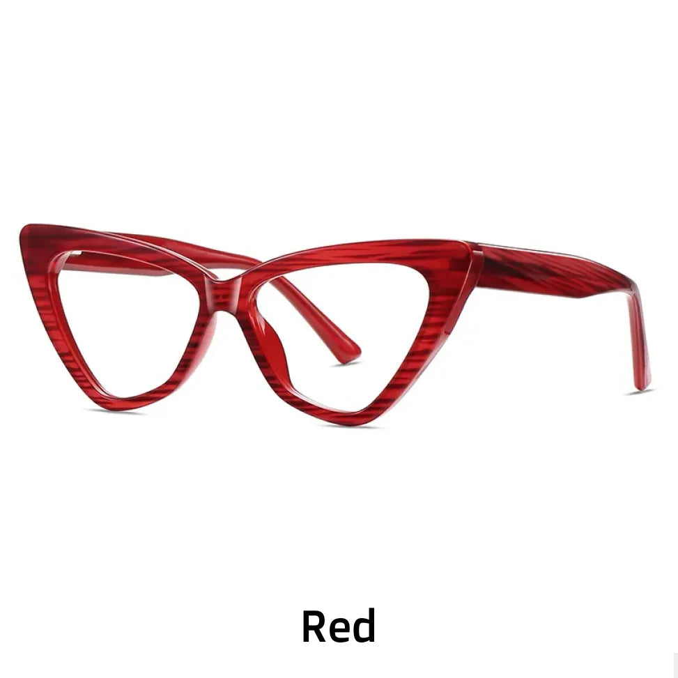 Lunettes Œil-de-Chat - Monture Optique TR90 Anti-Lumière Bleue