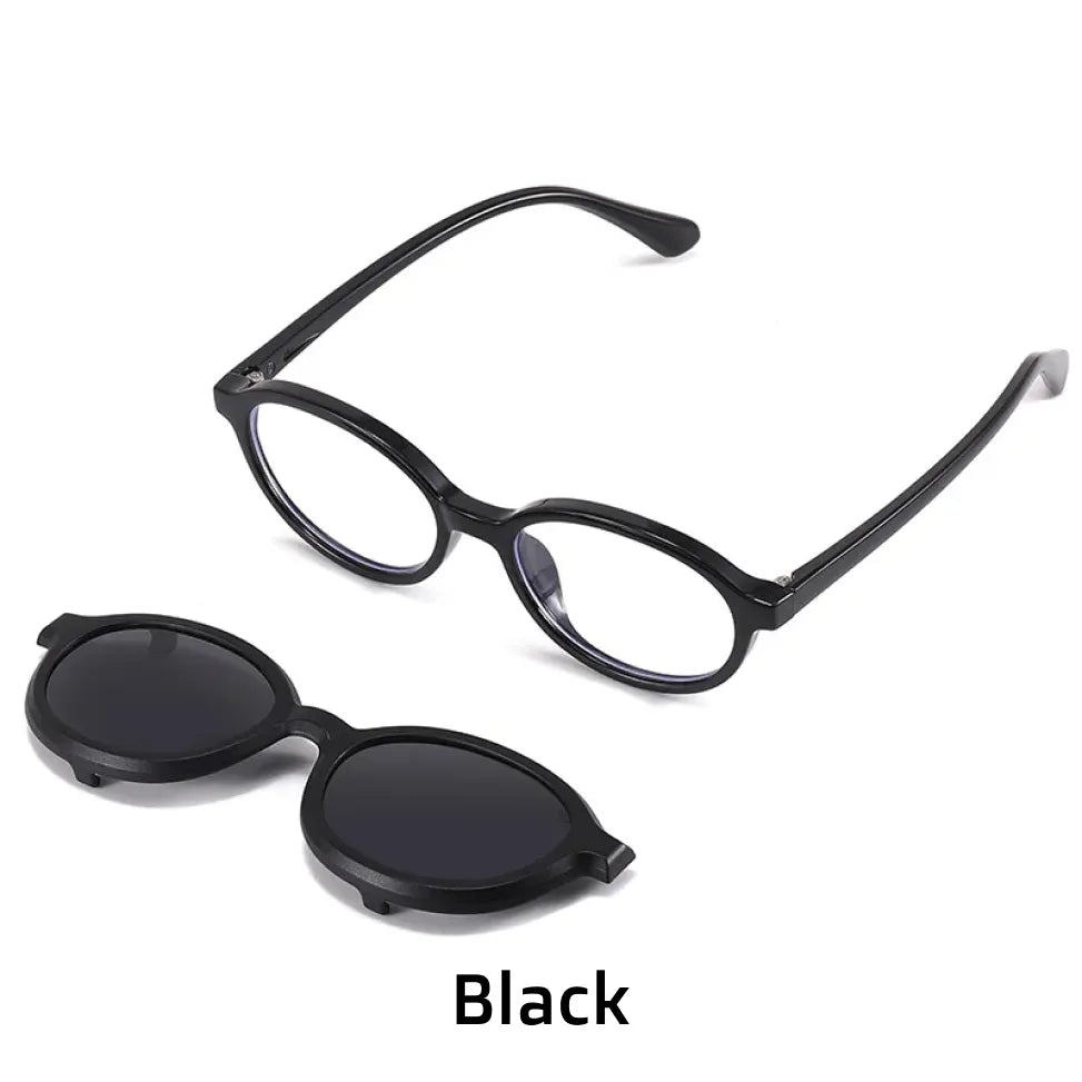 Kids Polarized Snap-On Sunglasses - Prescription Eyeglass Frames