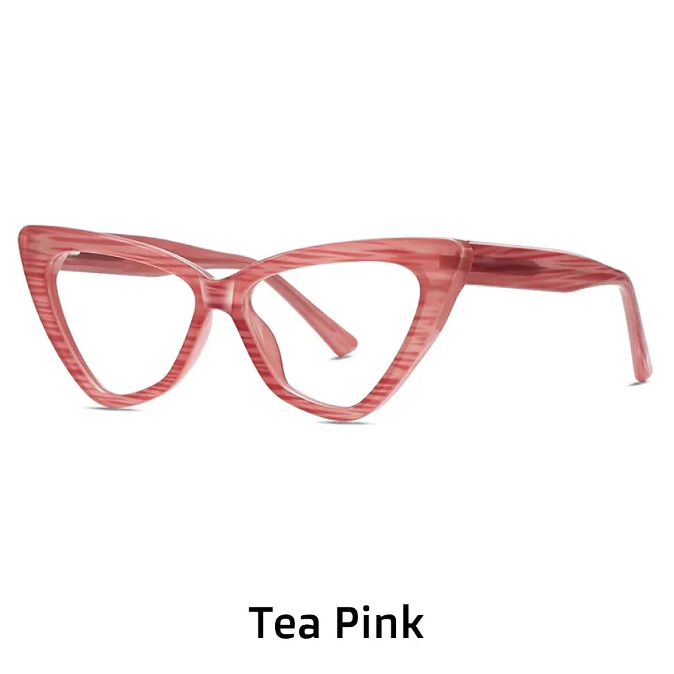 Lunettes Œil-de-Chat - Monture Optique TR90 Anti-Lumière Bleue