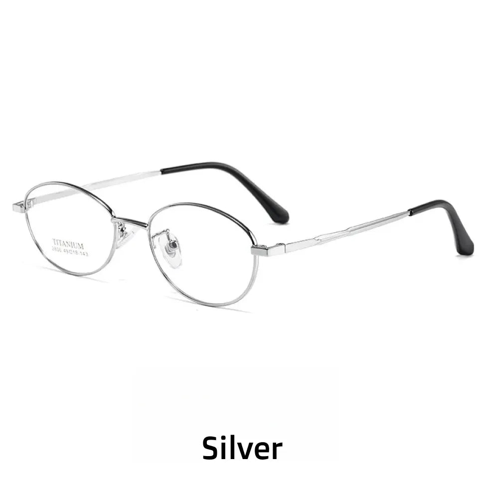Women's Oval Anti-Blue Light Reading Glasses