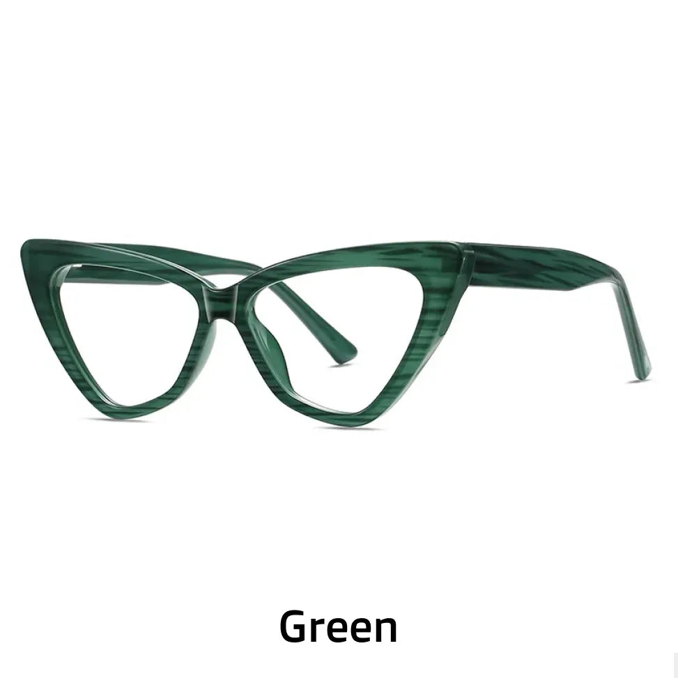 Lunettes Œil-de-Chat - Monture Optique TR90 Anti-Lumière Bleue