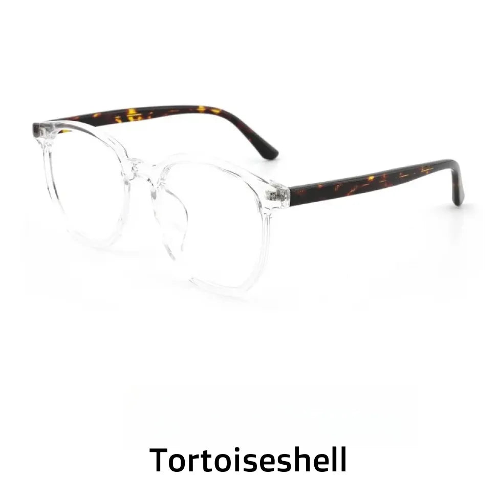 Retro Polygonal Eyeglass Frame - Anti Blue Light Optical Glasses