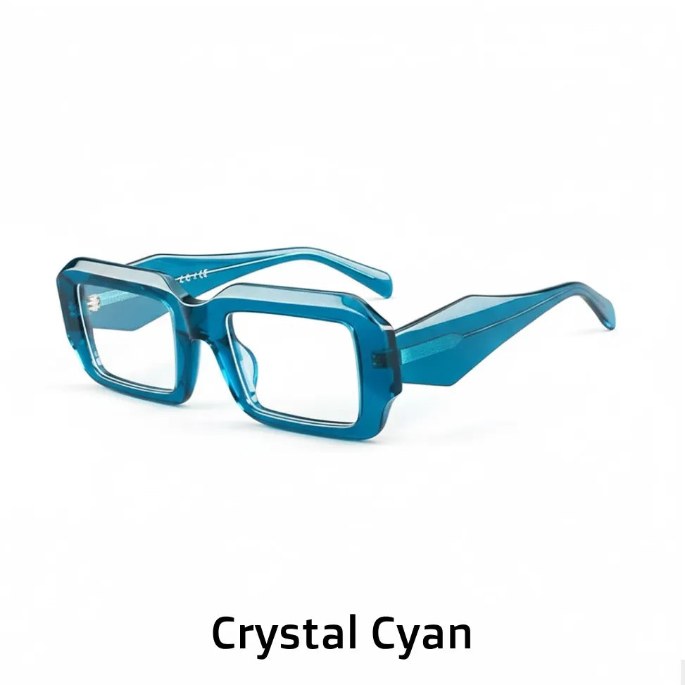Retro Square Eyeglass Frame - Unisex Optical Prescription Glasses 1159