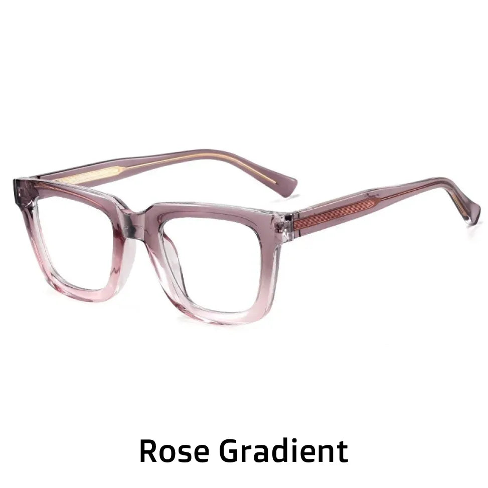 TR90 Color Gradient Anti-Blue Light Eyeglass Frame