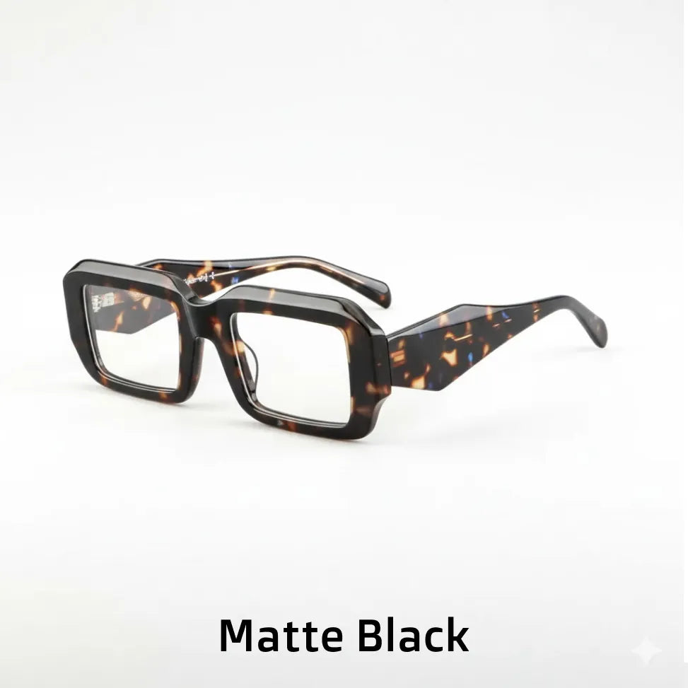 Retro Square Eyeglass Frame - Unisex Optical Prescription Glasses 1159