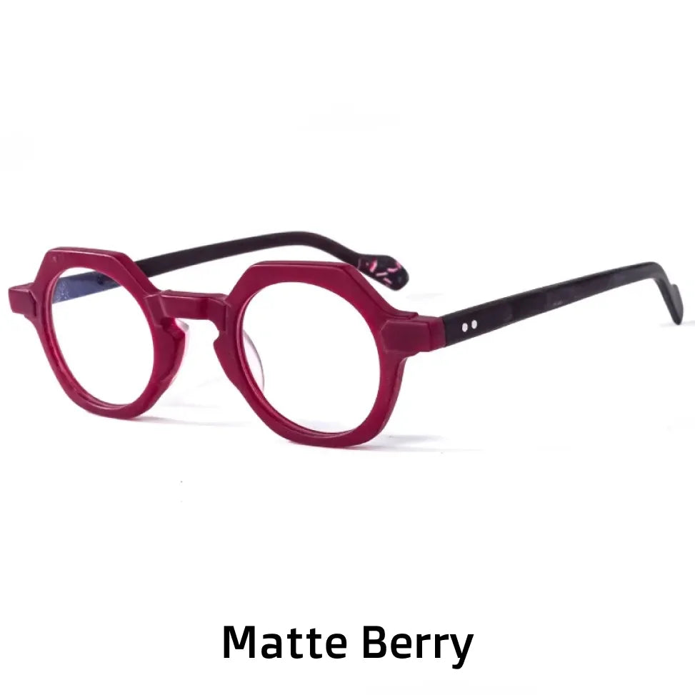 Retro Multi-Border Blue Light Blocking Eyeglasses HL56025