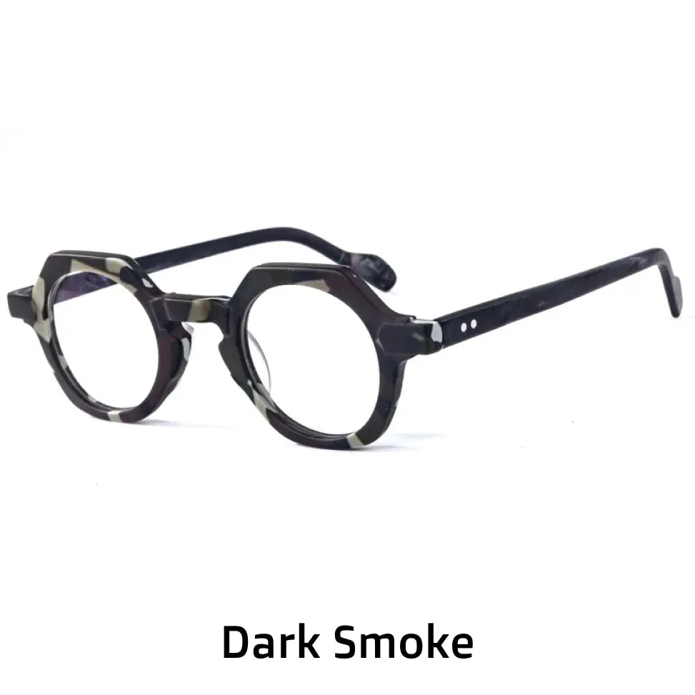 Retro Multi-Border Blue Light Blocking Eyeglasses HL56025