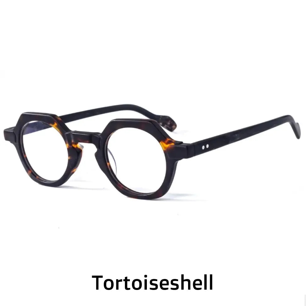 Retro Multi-Border Blue Light Blocking Eyeglasses HL56025