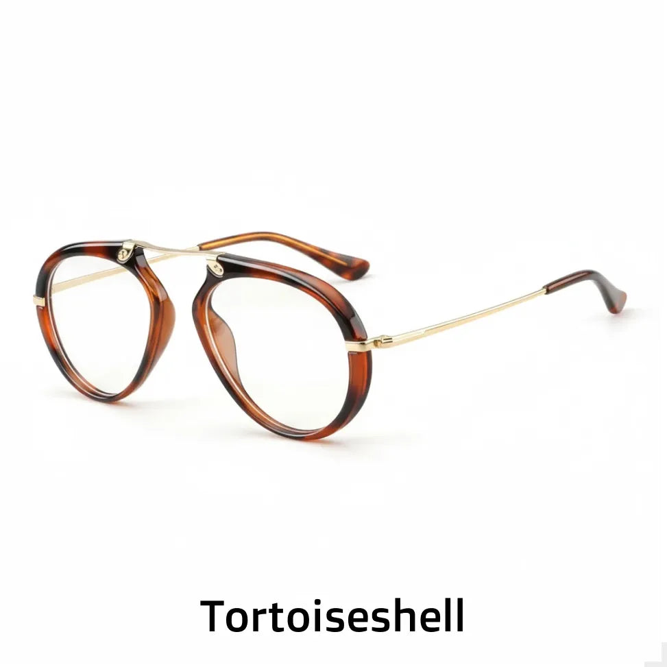 Retro Acetate Optical Frames - Unisex Prescription Eyeglasses LK0473