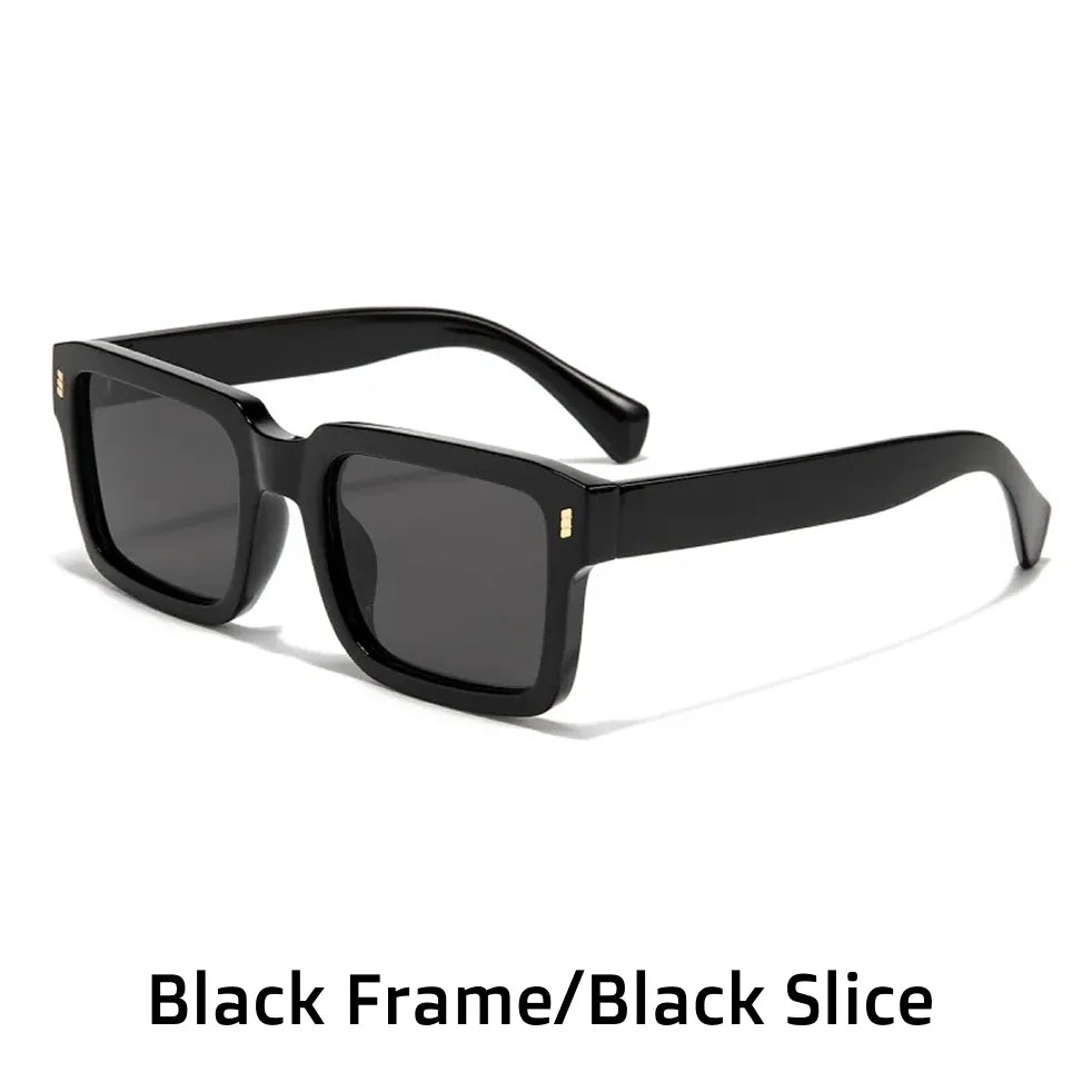 Polarized Square Sunglasses - Retro Driving Eyewear for Men & Women