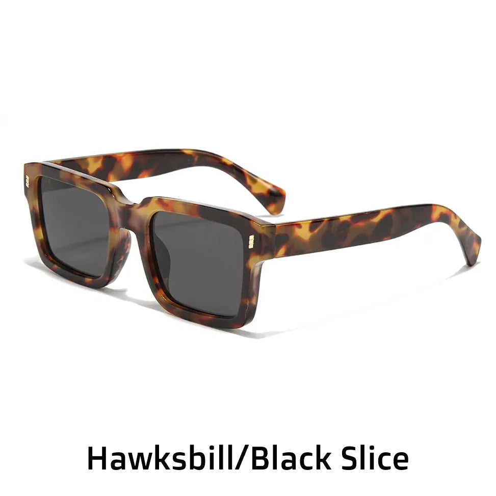 Polarized Square Sunglasses - Retro Driving Eyewear for Men & Women