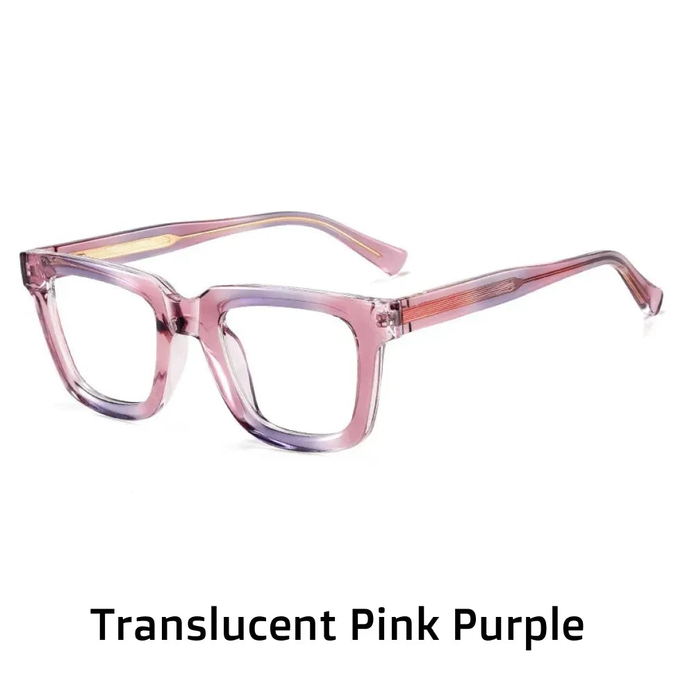 TR90 Color Gradient Anti-Blue Light Eyeglass Frame
