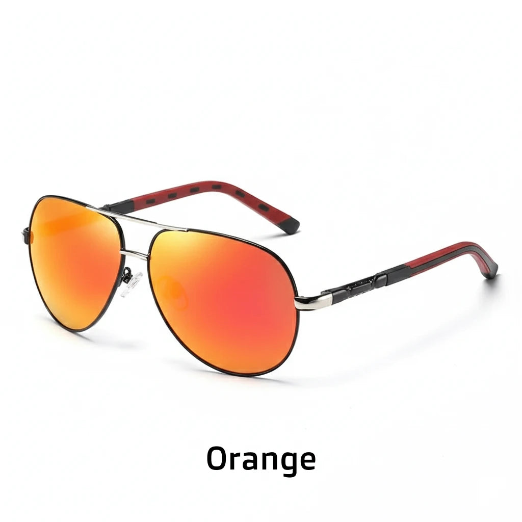 Polarized Double Beam Sunglasses for Men - Outdoor Driving Eyewear