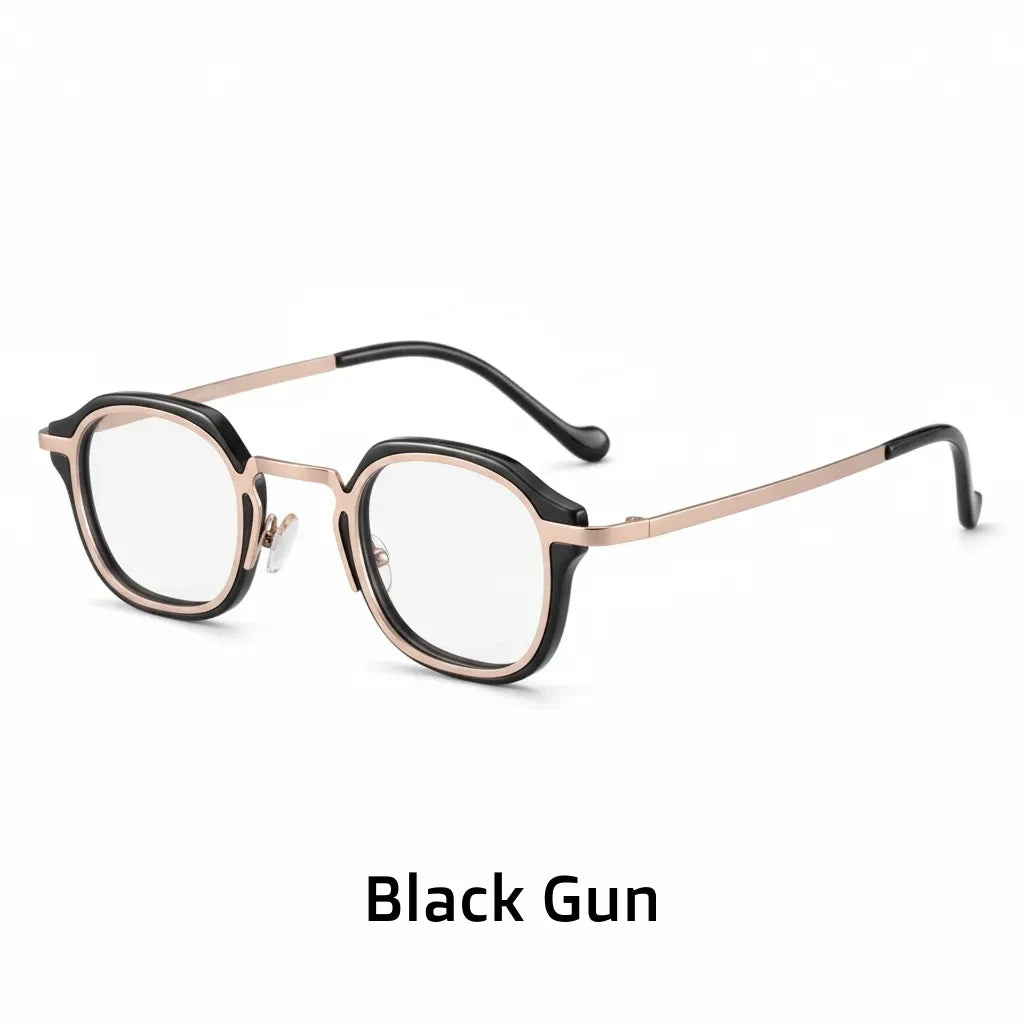 Round Anti-Blue Light Eyeglasses Frame - Unisex Optical Prescription Frame M-07