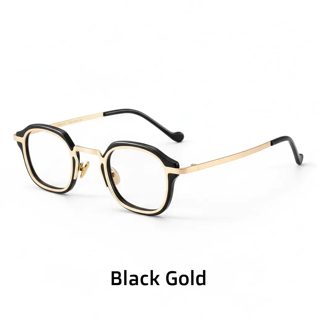 Round Anti-Blue Light Eyeglasses Frame - Unisex Optical Prescription Frame M-07